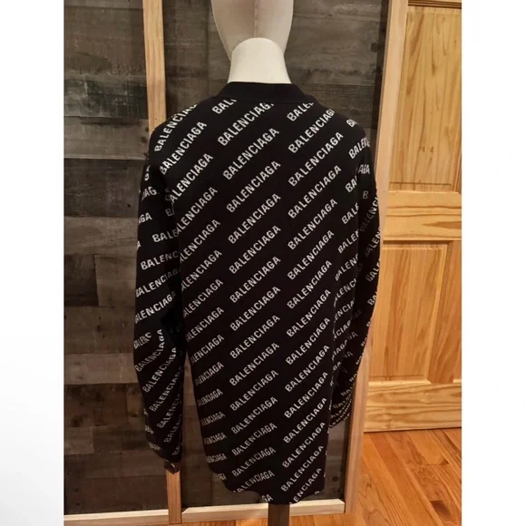 BALENCIAGA Logo Cardigan - Picture 4 of 9